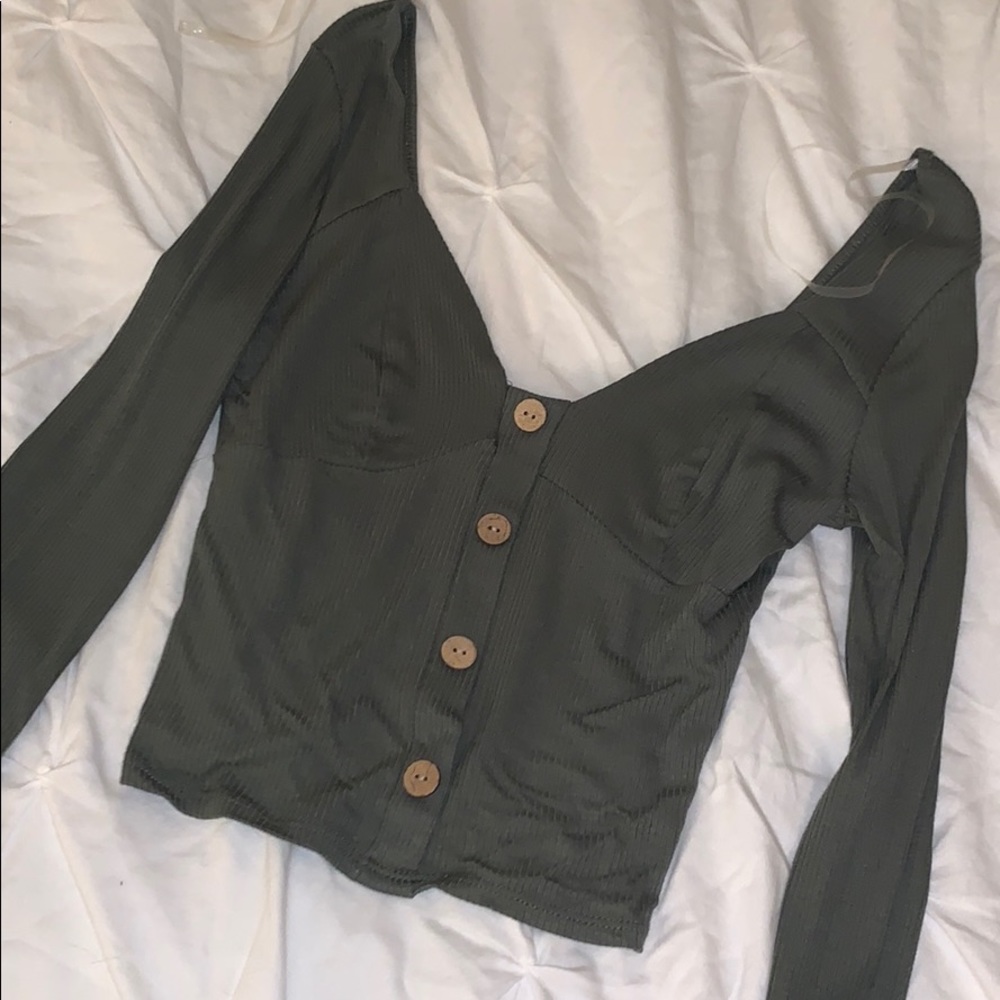 Fashion Nova Button Top